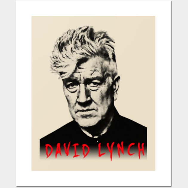 david lynch vintage retro Wall Art by cigaruttu store